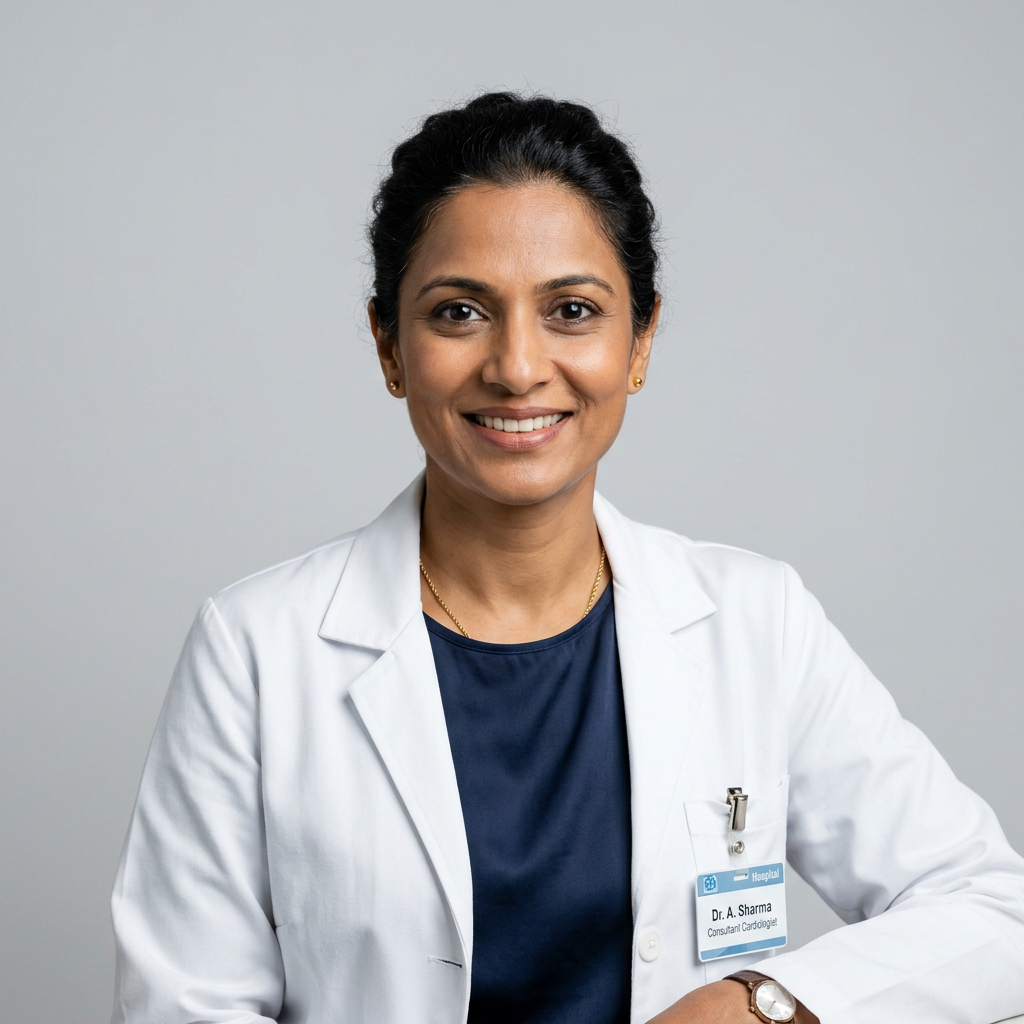 Portrait of Dr. Ananya Kapoor